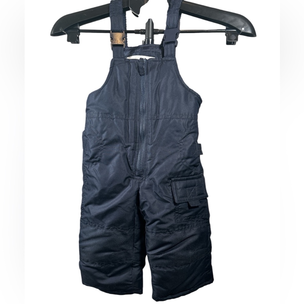 London Fog Baby Snow Bibs 12m